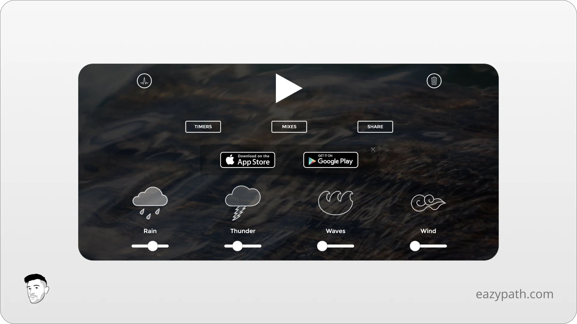 A Soft Murmur Notion Widget