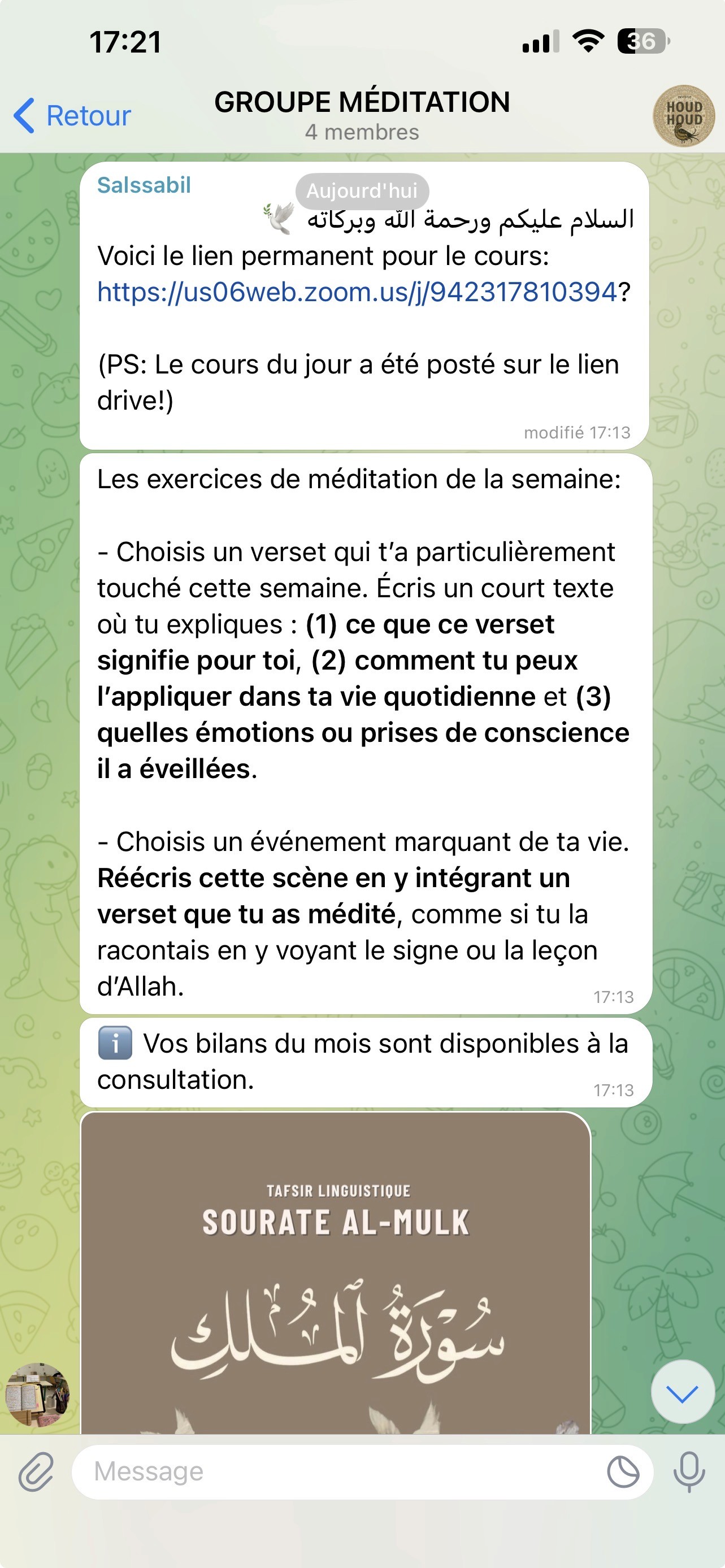 Notre Groupe Telegram