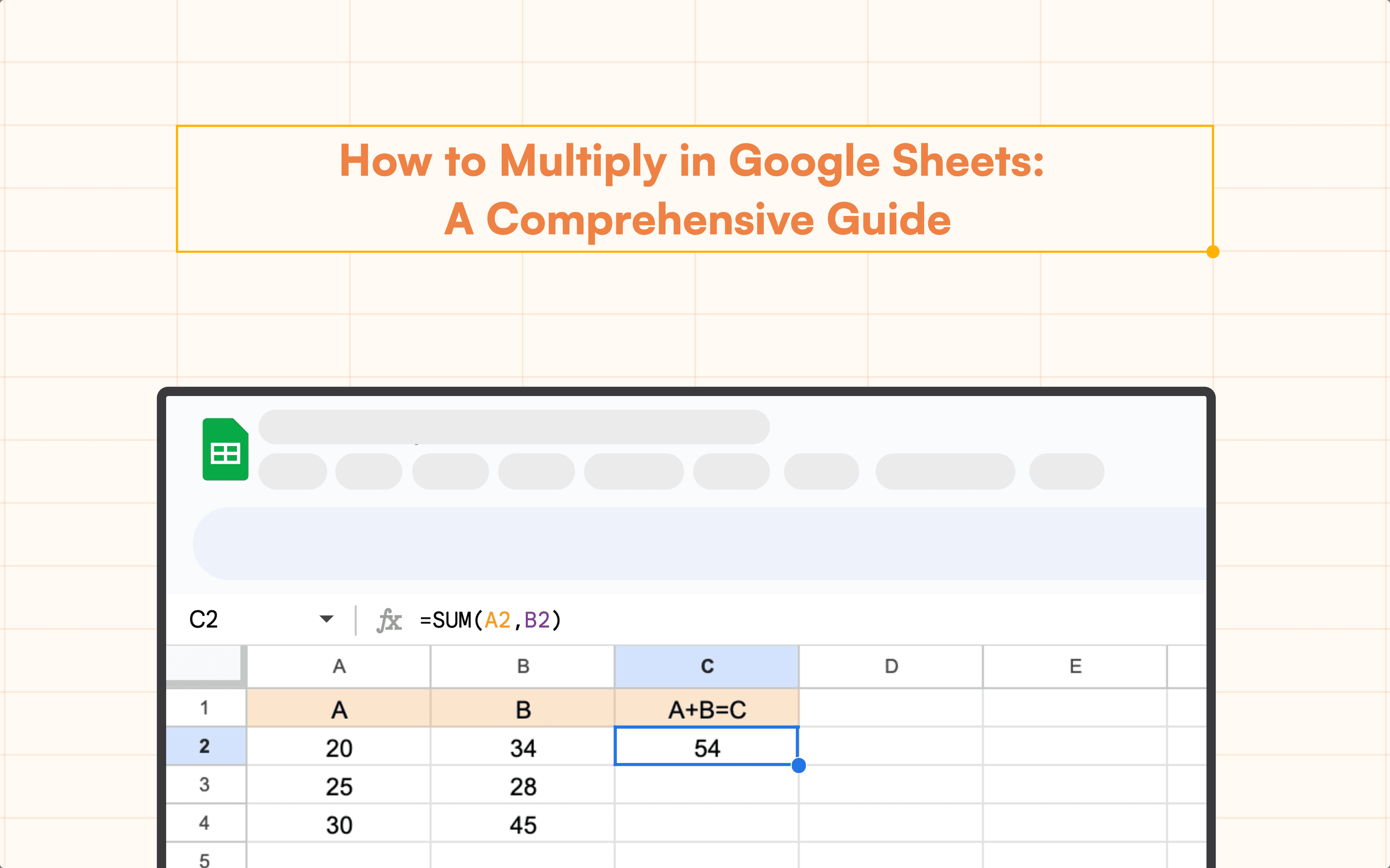 How to Multiply in Google Sheets: A Comprehensive Guide