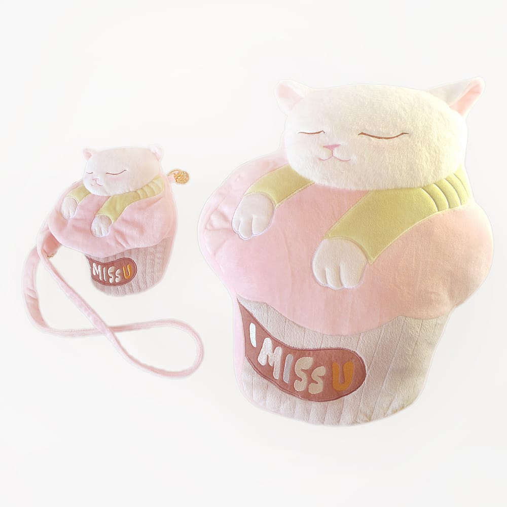 Bao Bao 絨毛斜背包造型