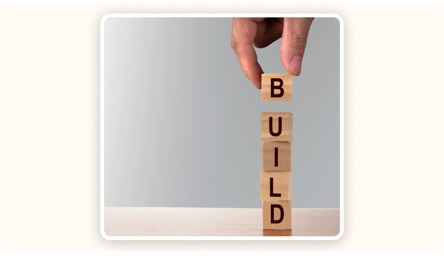 The word Build
