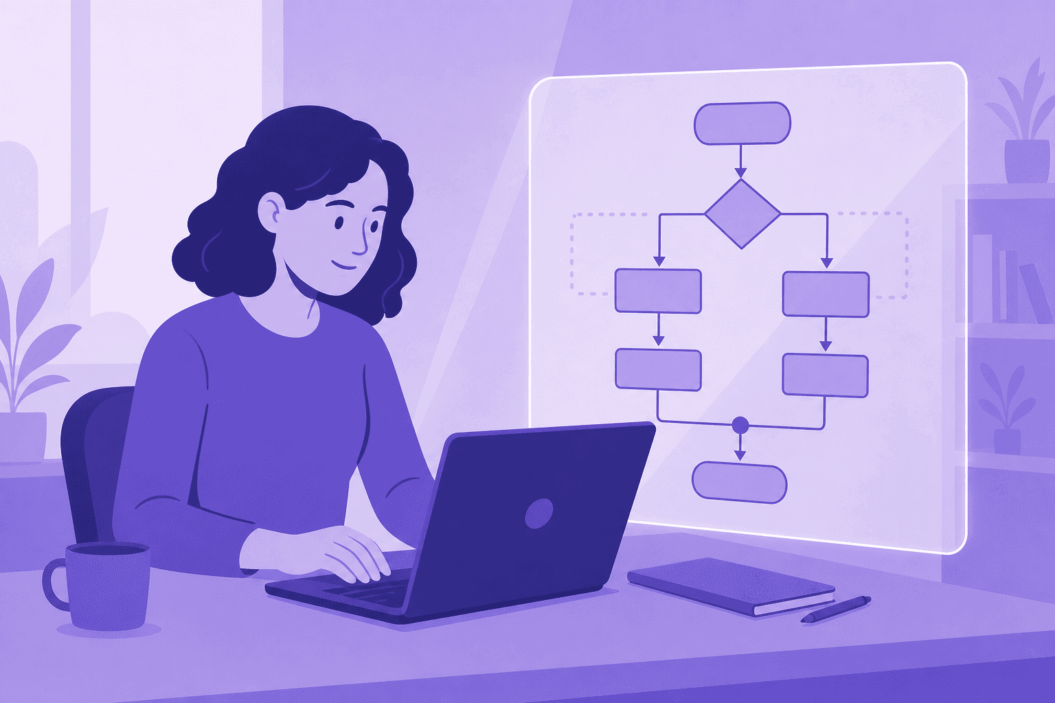Recording a process while documentation generates alongside