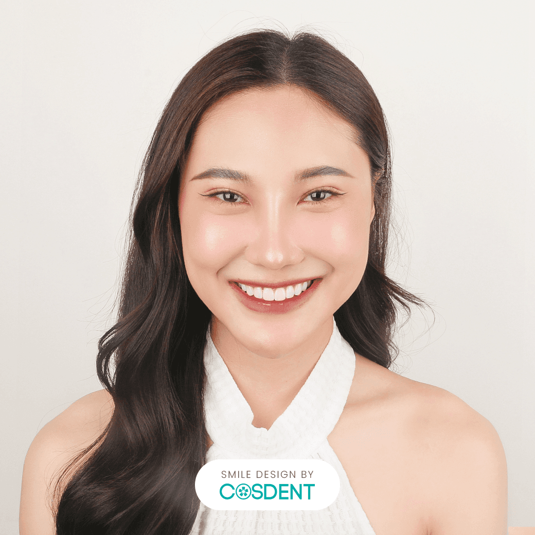 หน้าหวาน ยิ้มกว้าง 8 ซี่