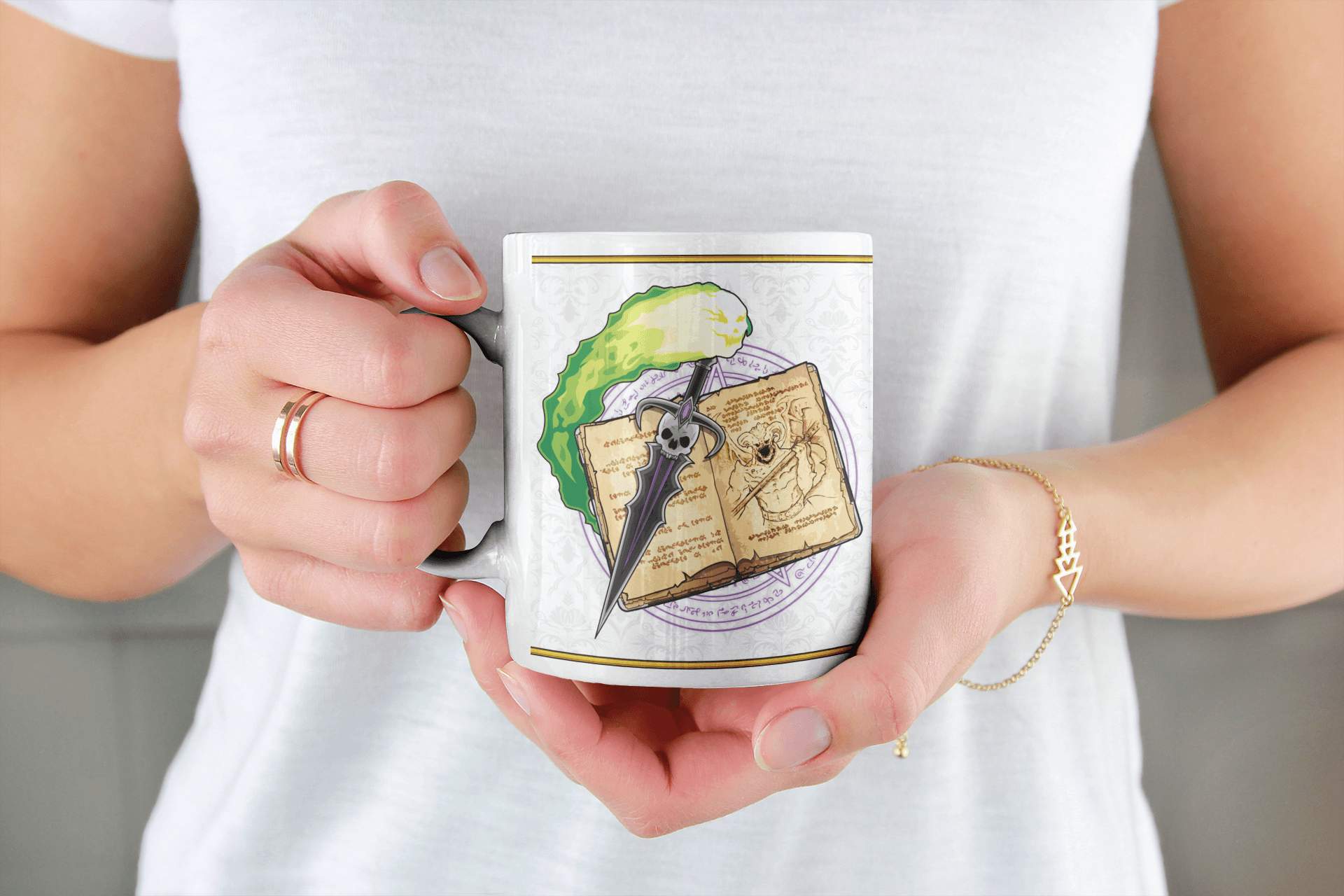 illustration mug demoniste