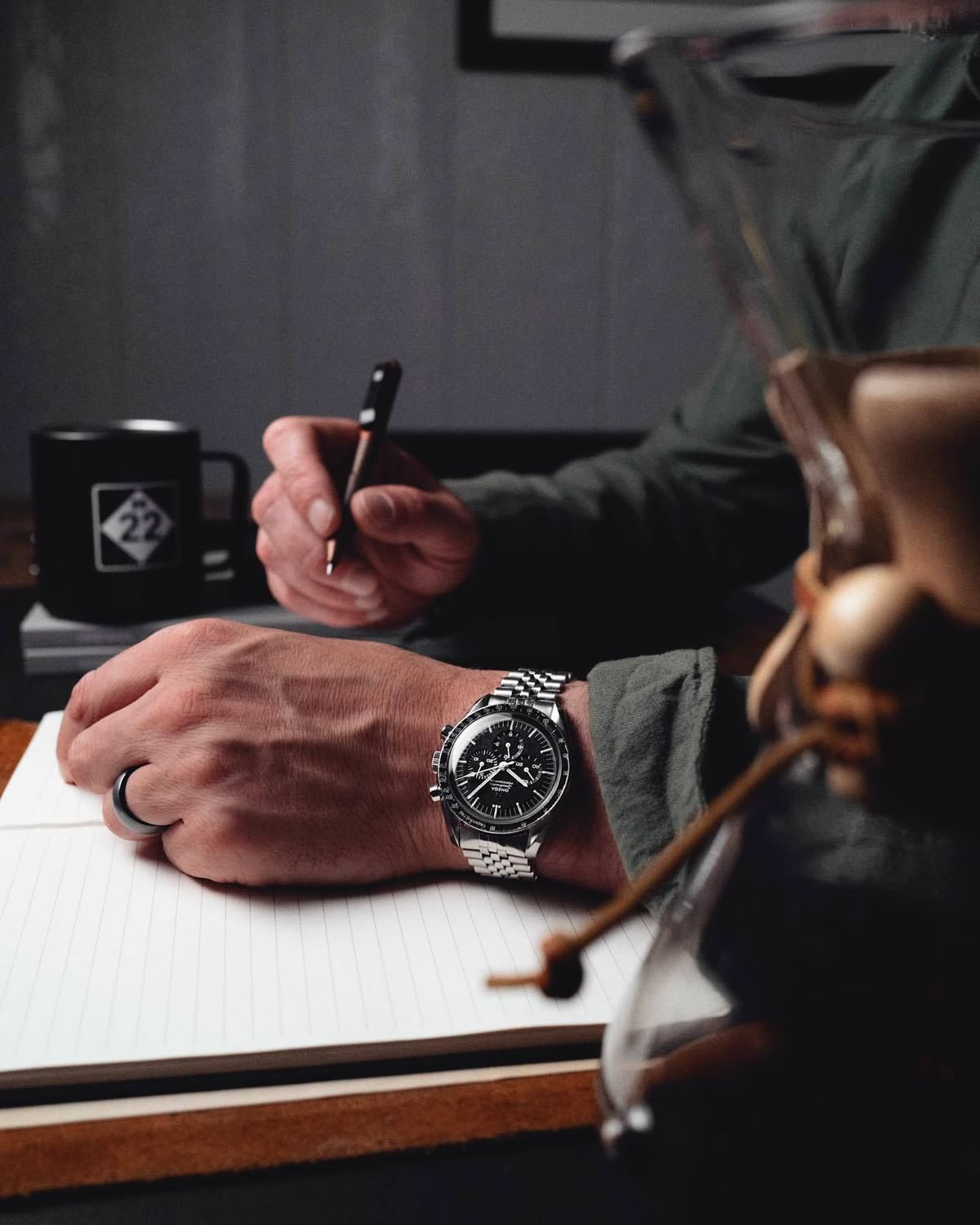 brown wooden center table inside room