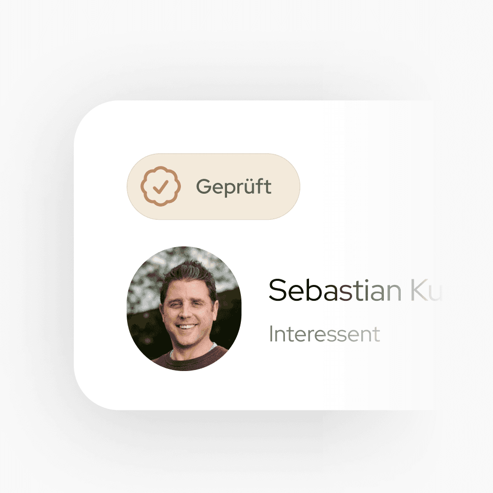 Buyer profil showing a verified Buyer