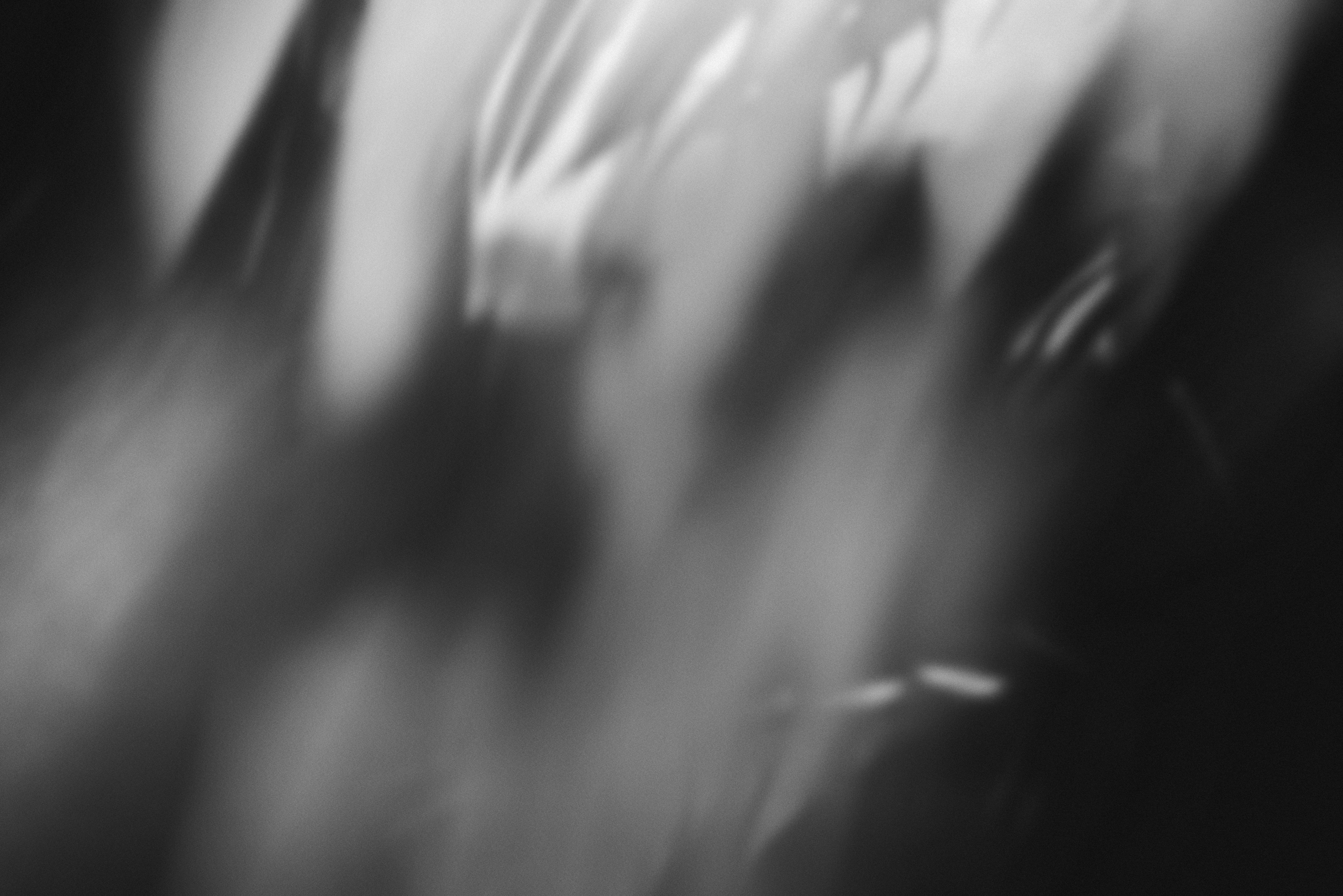 Abstract black and white motion blur
