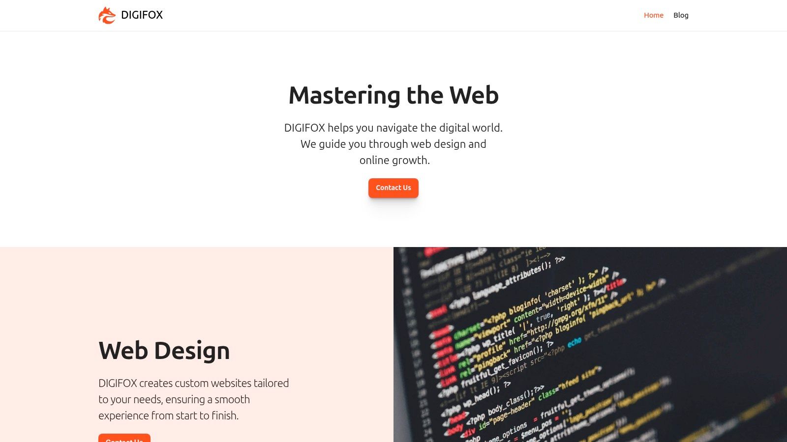 Digifox - Digital Marketing Agency (Web Design Services)