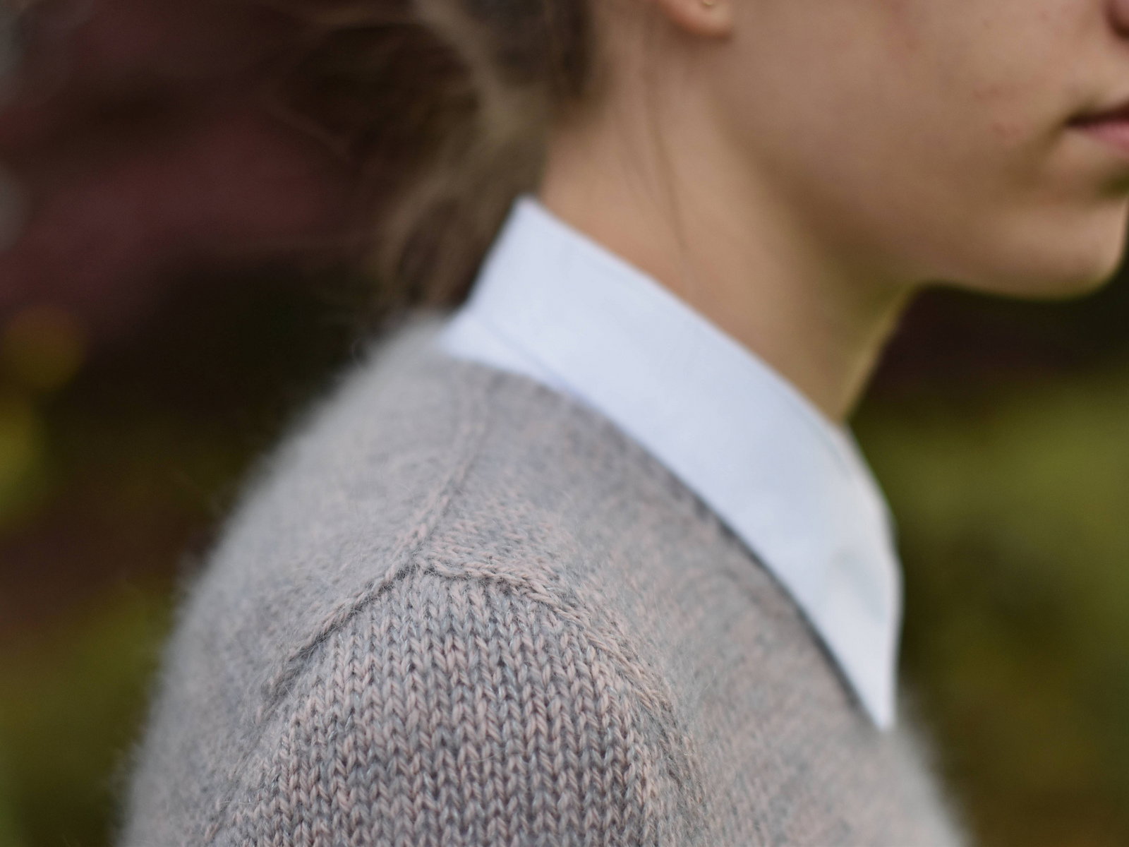 Accentuating Crewneck knitting pattern, photo 4