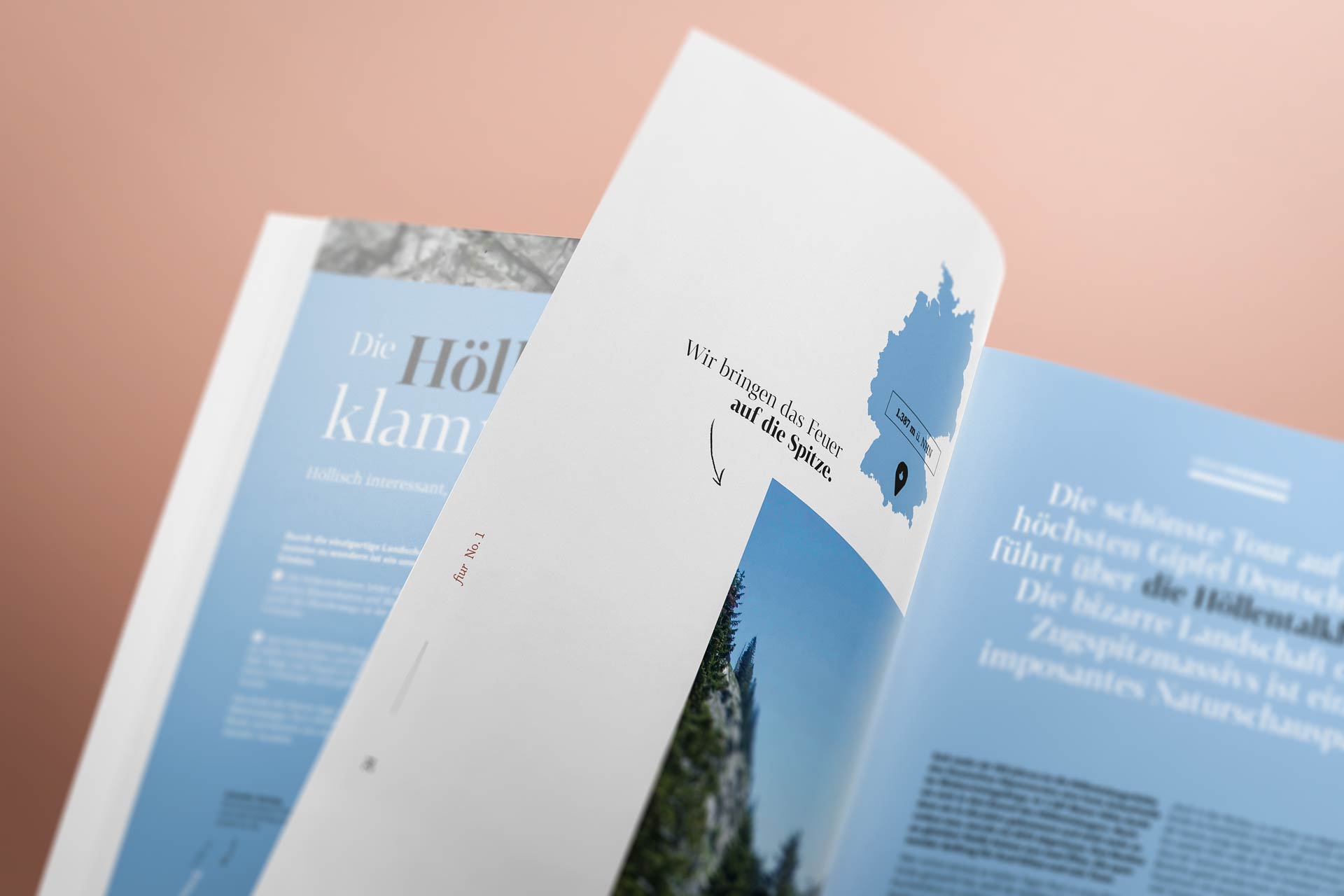 Fotostrecke im Fiur Magazin – emotionale Motive mit hochwertigem Printdesign