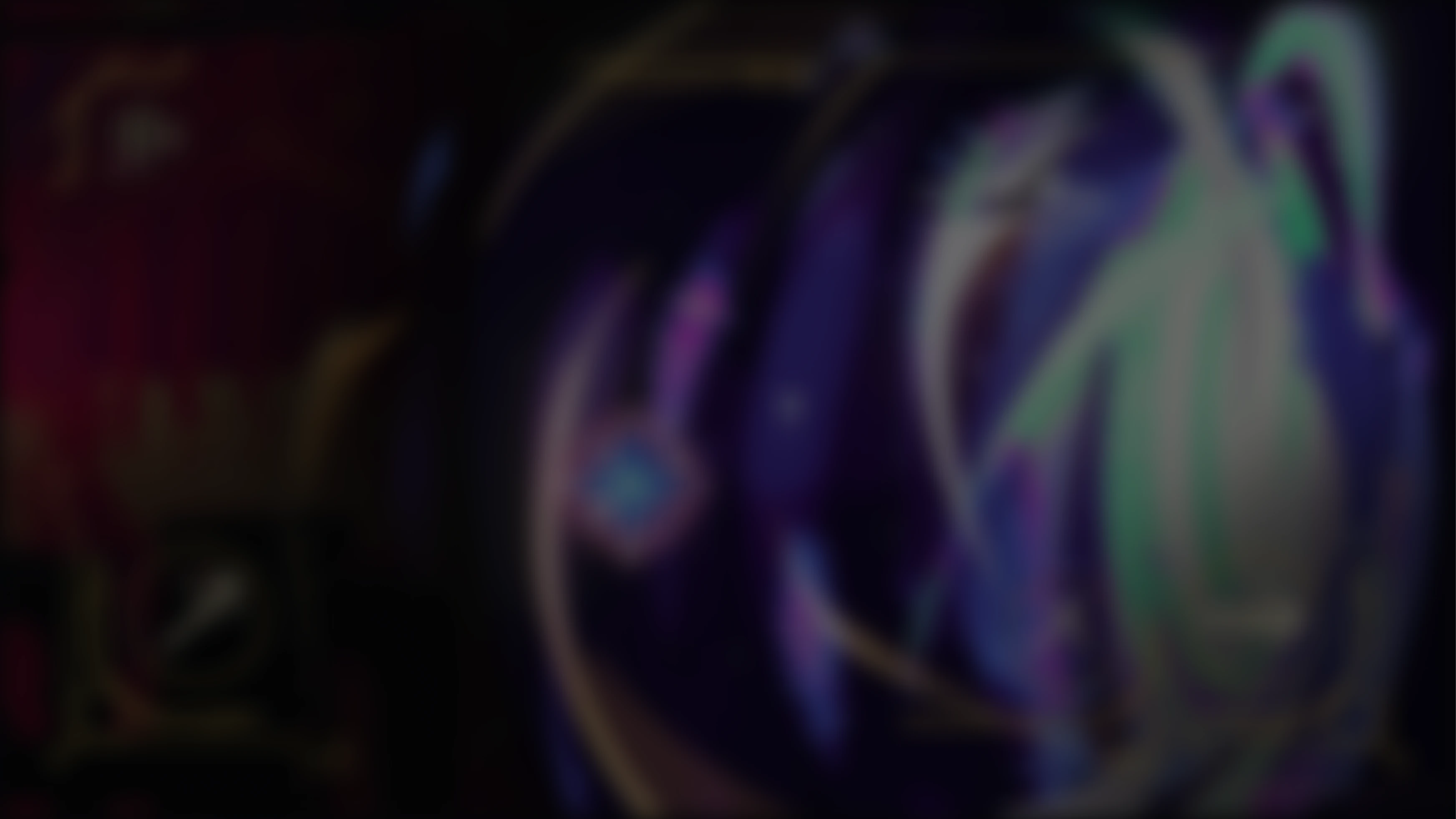 The opening image of the comic, a colorful and neon-lit cyberpunk city at night, with a prominent, tall building in the center.