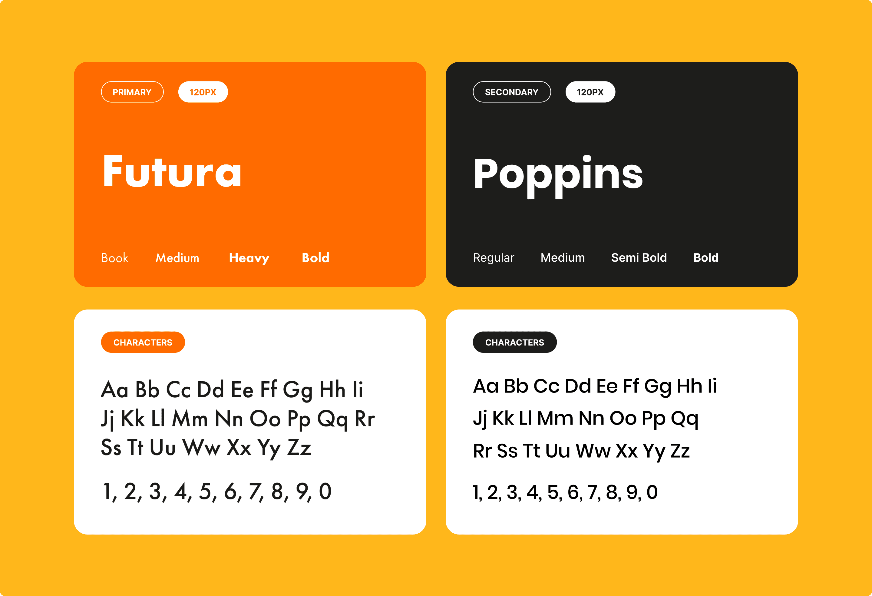 brand typeface