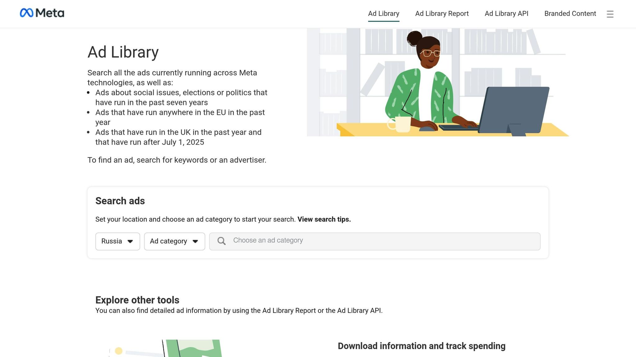 Facebook Ads Library