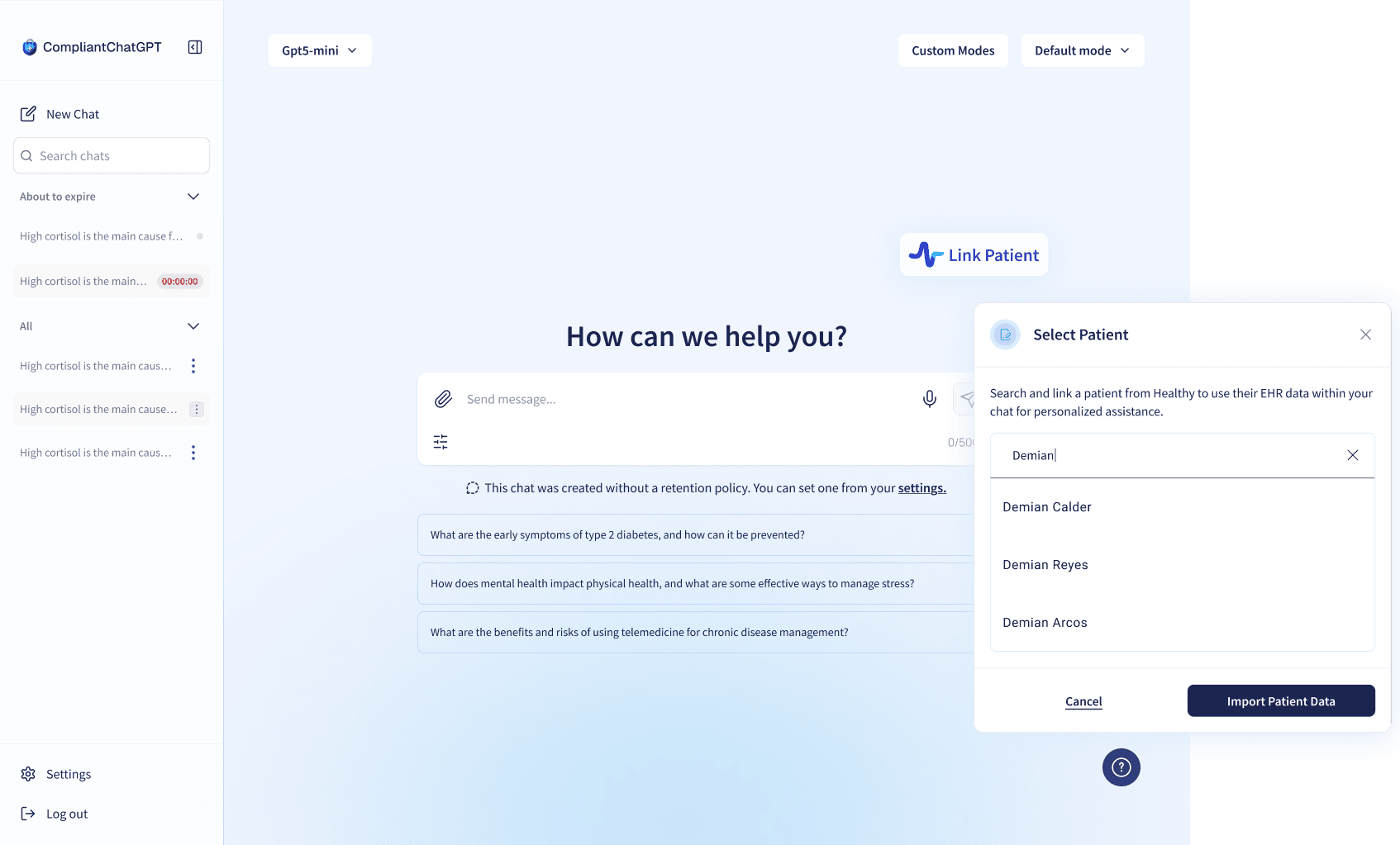 an insurance professional using compliant chatgpt