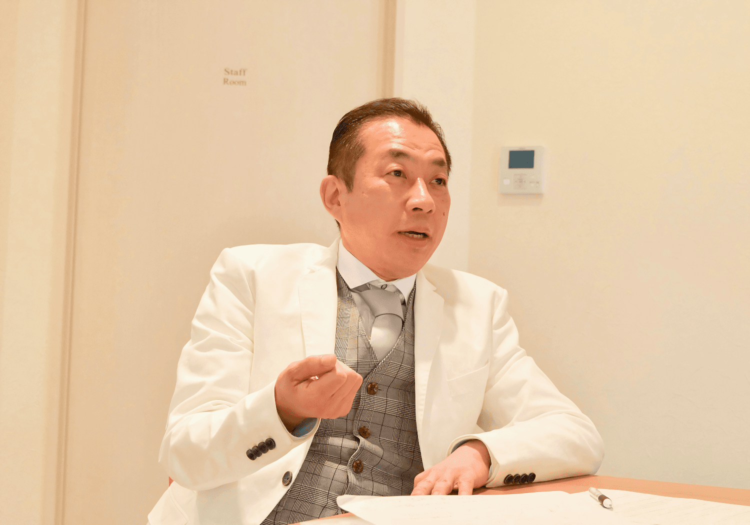 神経内科を選んだ当時を振り返る田中伸明先生