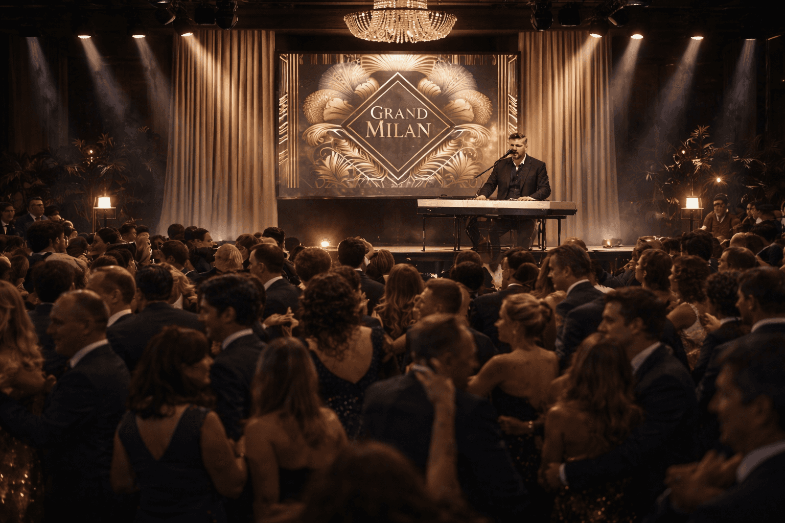Festa privata 50 anni a Milano con cocktail bar premium, piano bar e dj set