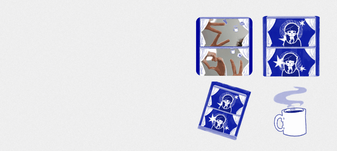 A person stands in a sandstone cave.