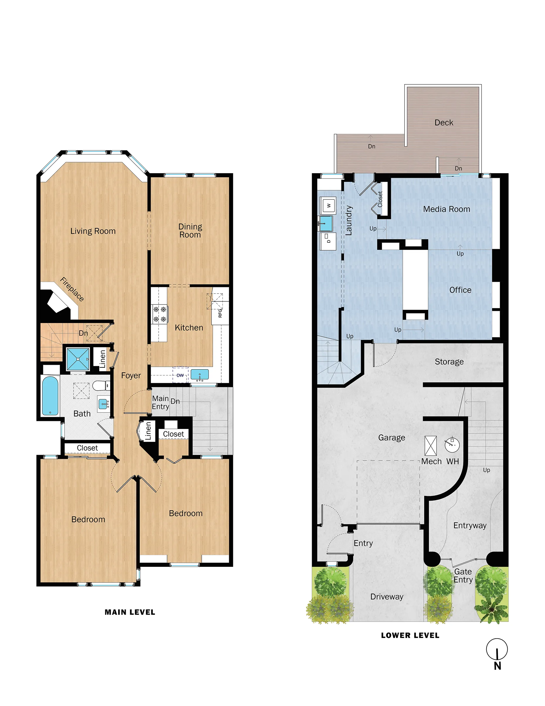 Seal Rock Drive Floor Plans