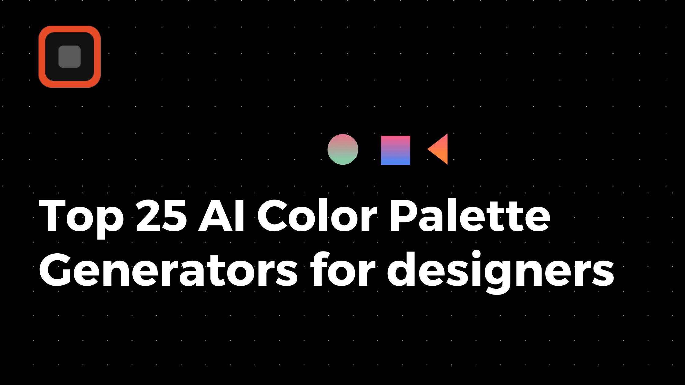 25 best AI color Palette generators