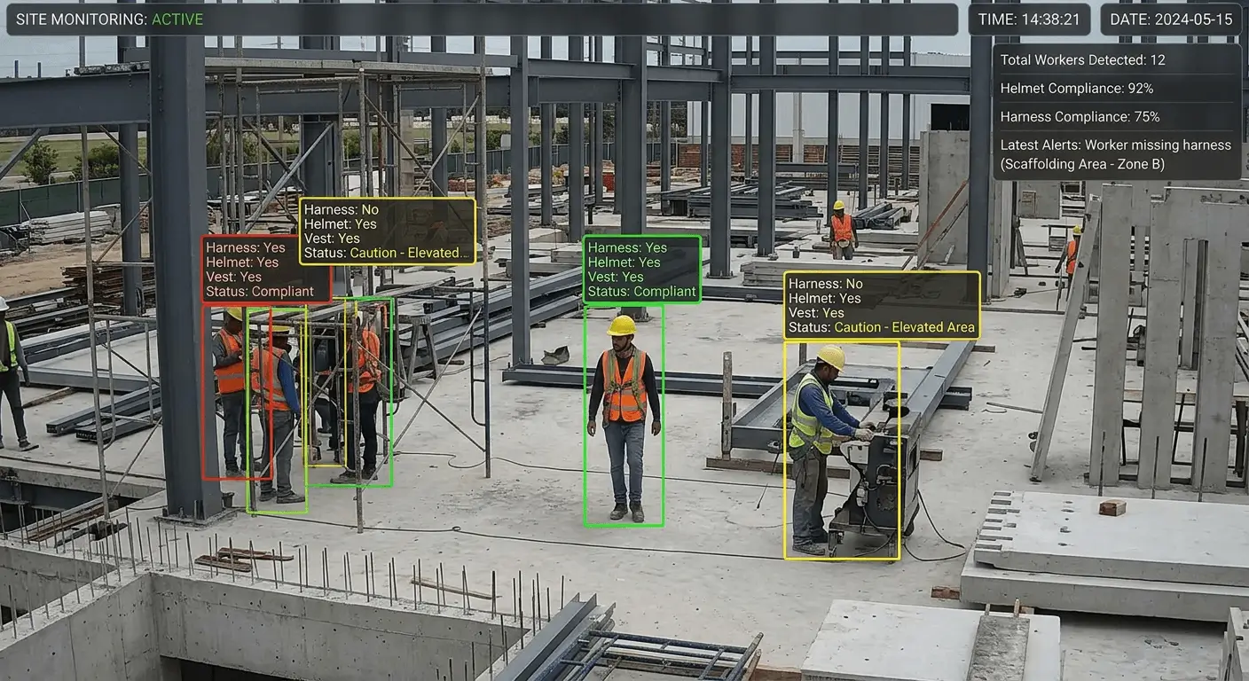 utilizzo dell'ai per la sicurezza sul lavoro: controllo dei dpi