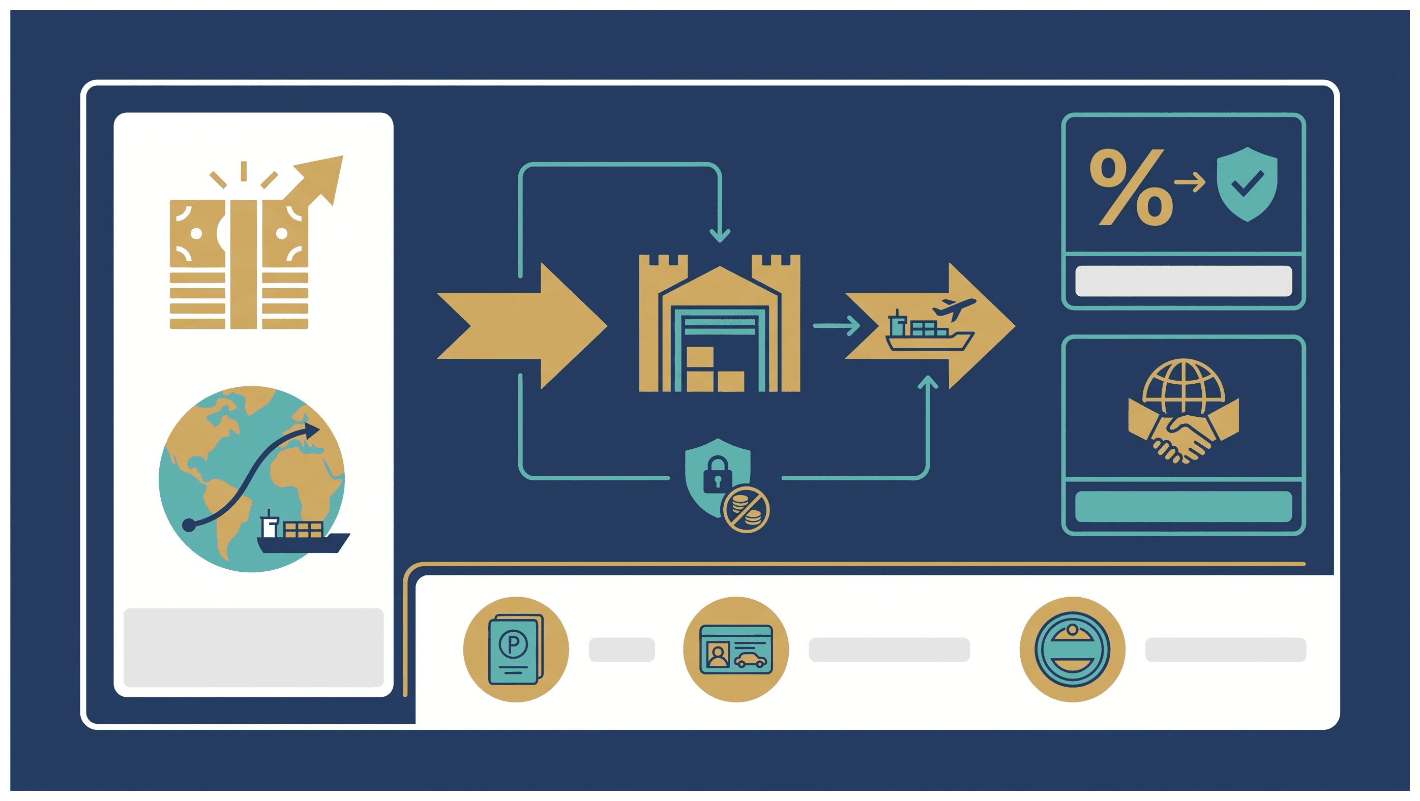 Infographic: Setting Up a Re-Export Business in Dubai: License and Cost