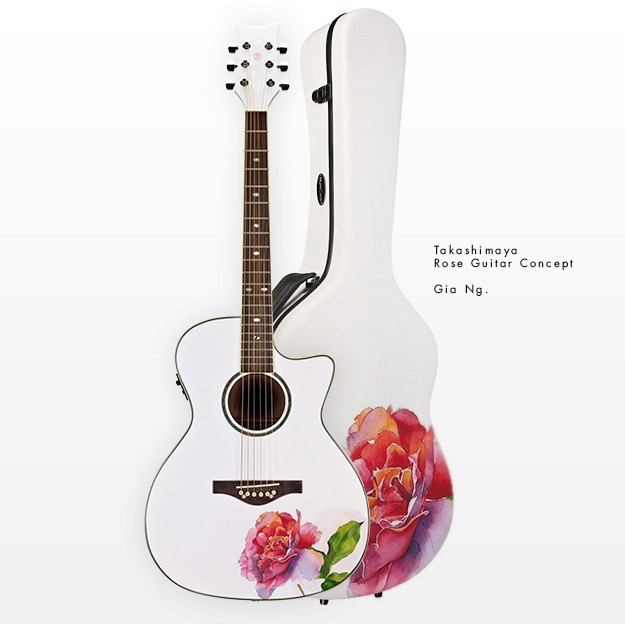 Takashimaya – Rose Guitar