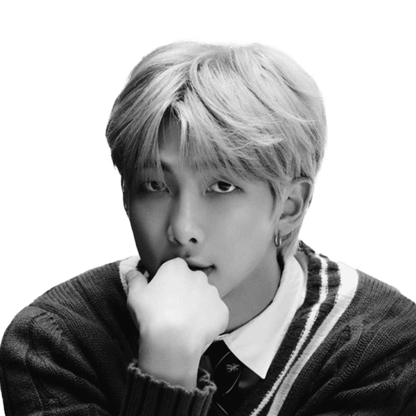 가수 BTS RM의 프로필 사진