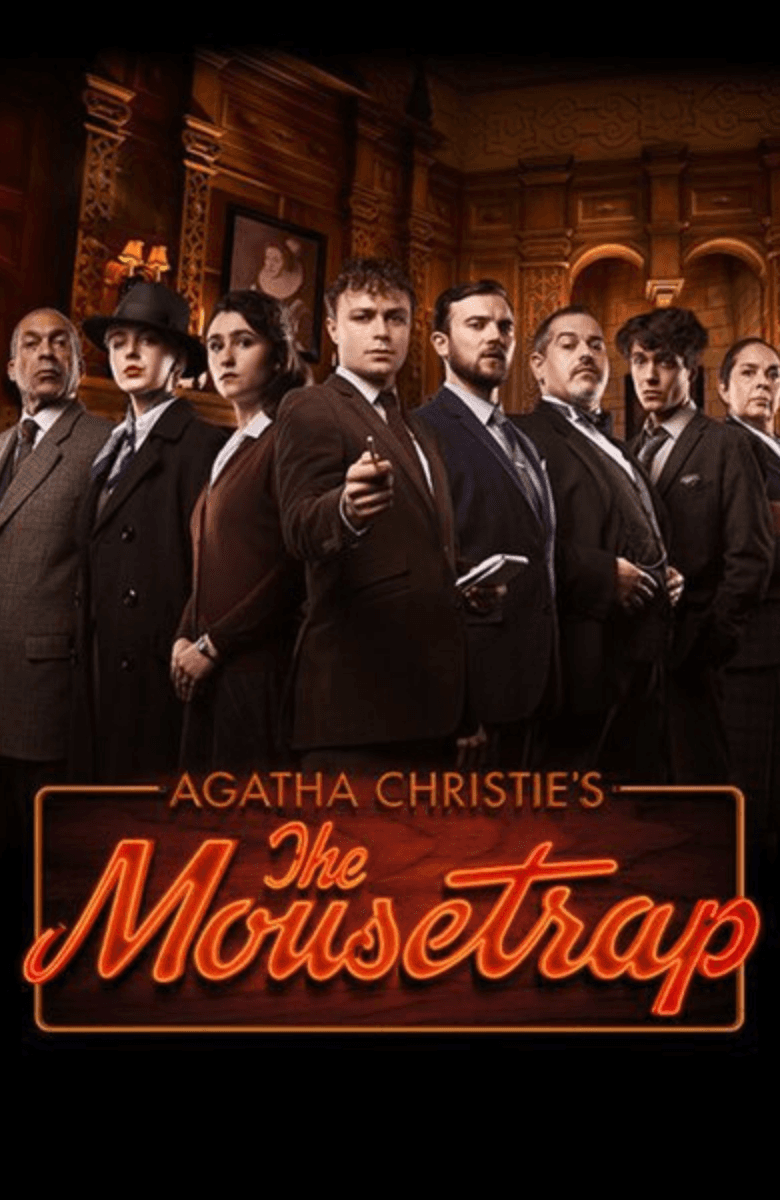 Agatha Christie's The Mousetrap live on the London stage.