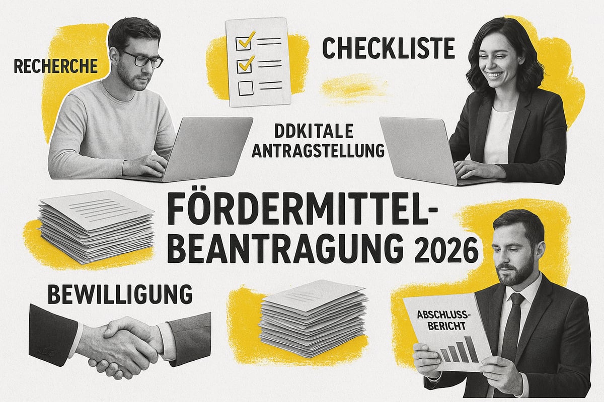 Schritt-für-Schritt: Förderung richtig beantragen