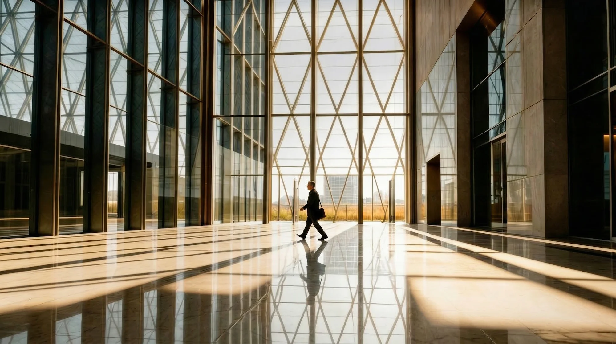 Dynamic picture of a cyclist riding downhill