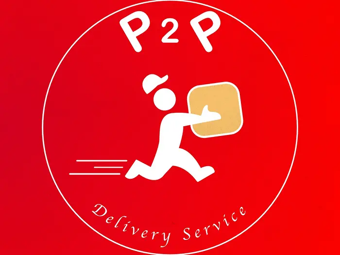 P2P Delivery Service Branding and Logo Design - Professional project by Ye Win Aung.