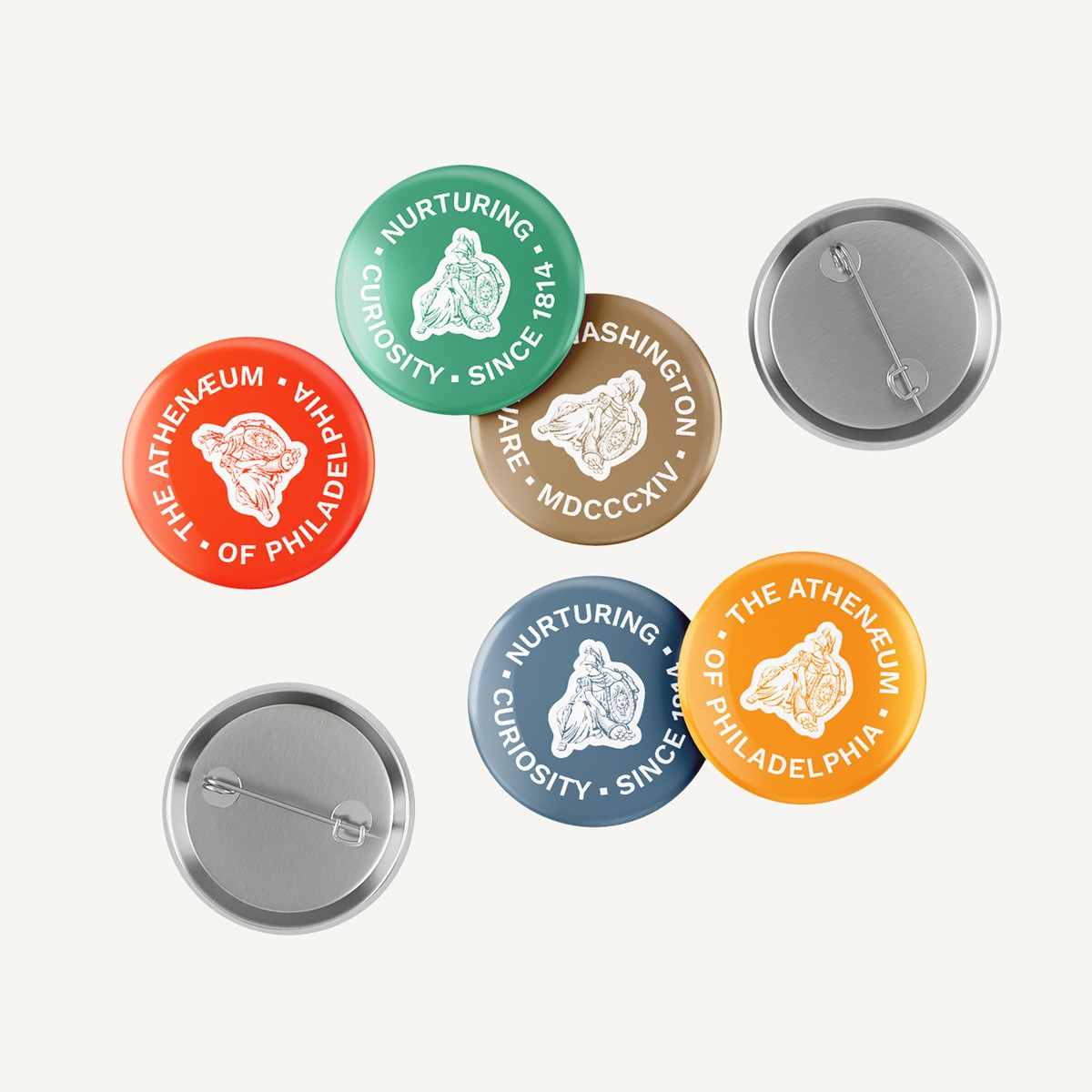 The Athenaeum badges