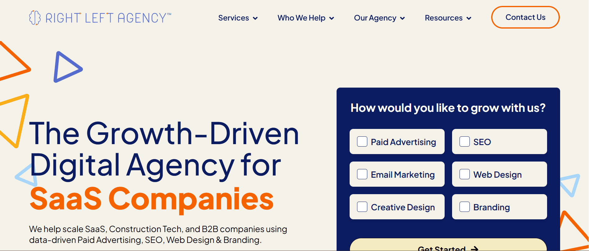 the right left agency - B2B SaaS SEO Agency