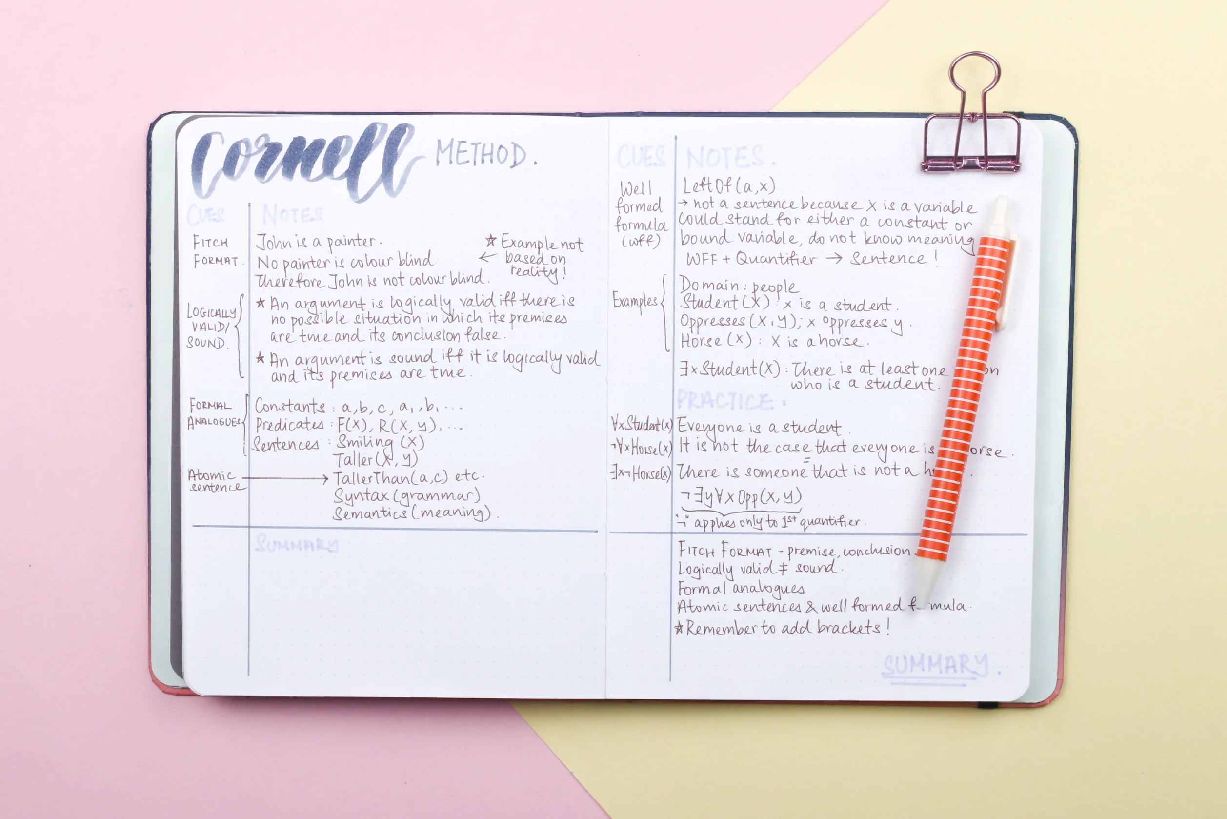 Clean Notes - How to Take Notes Effectively