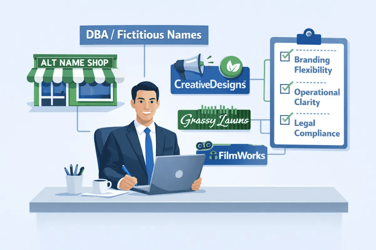 What Is a Fictitious Business Name - expanded flexibility running multiple
