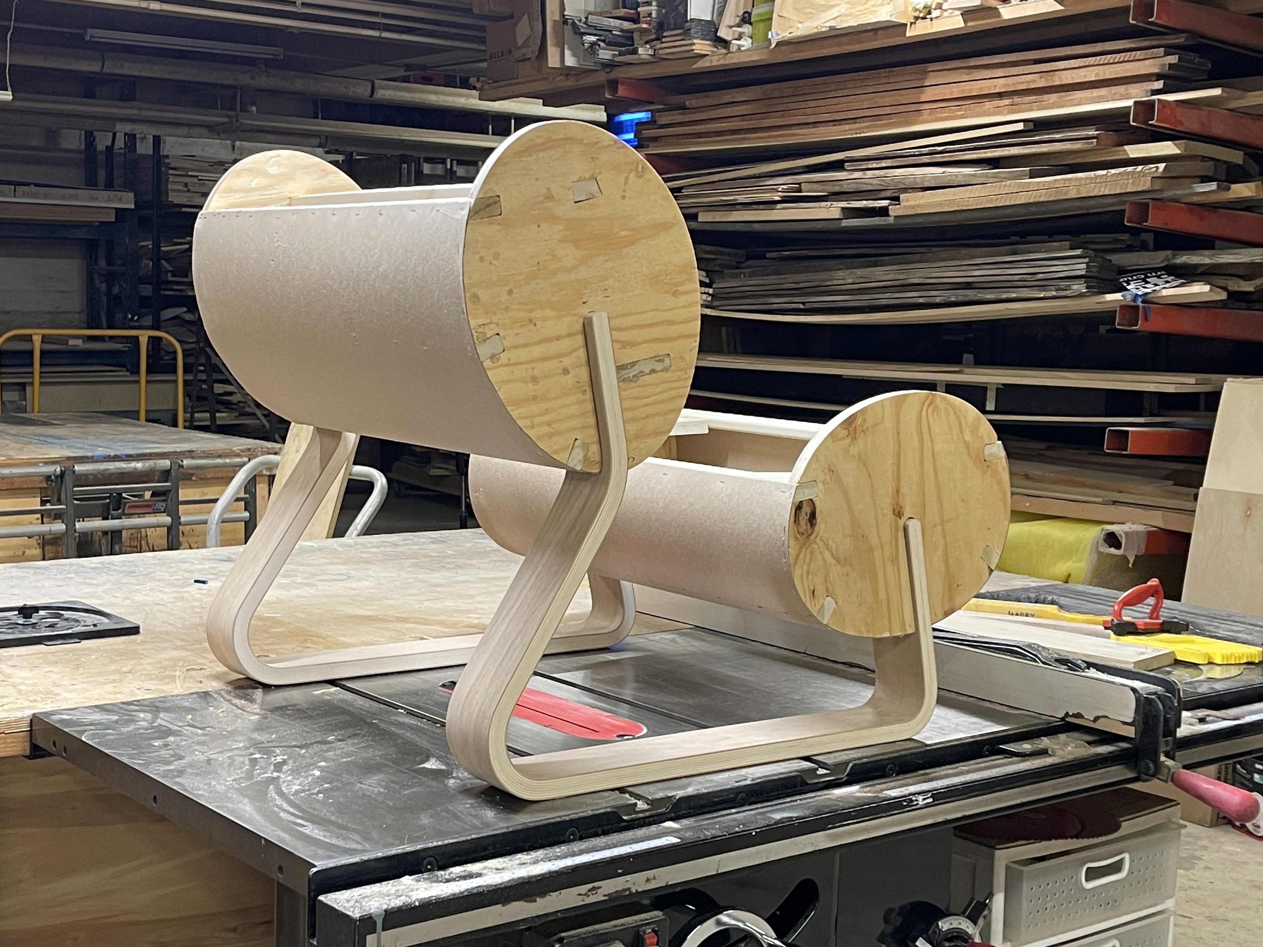 Marshmallow Chair Process