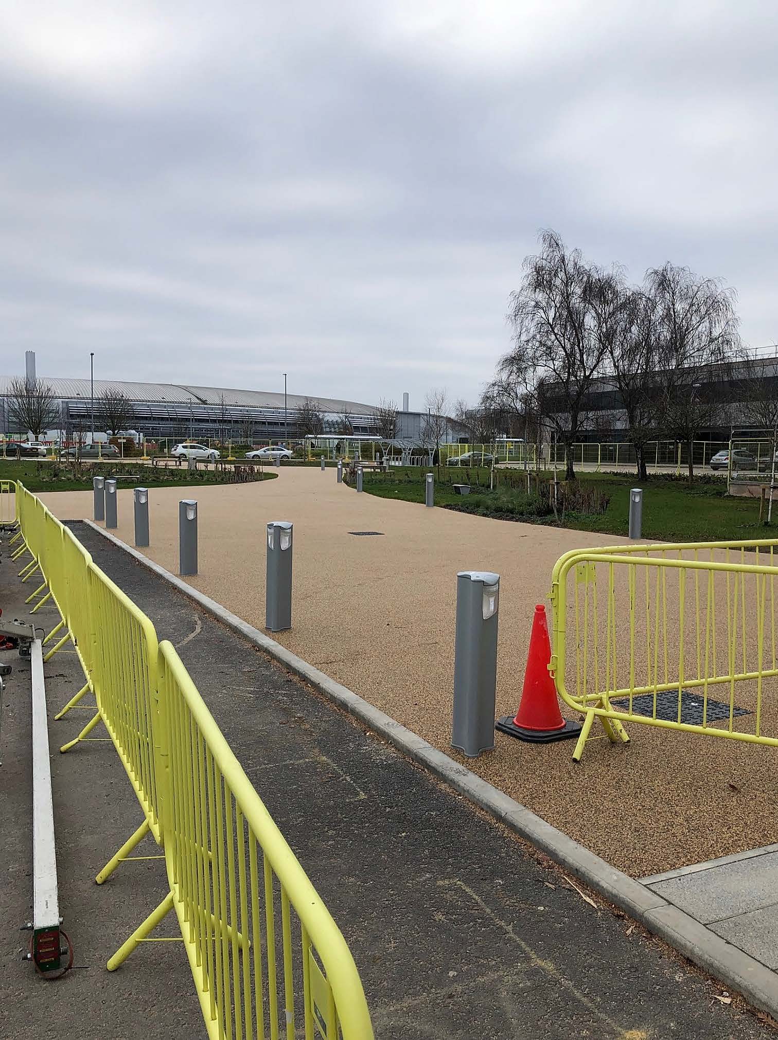 A commercial electrical installation completed by DPH