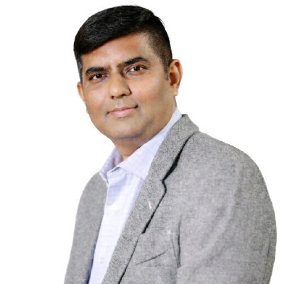 man in gray suit jacket