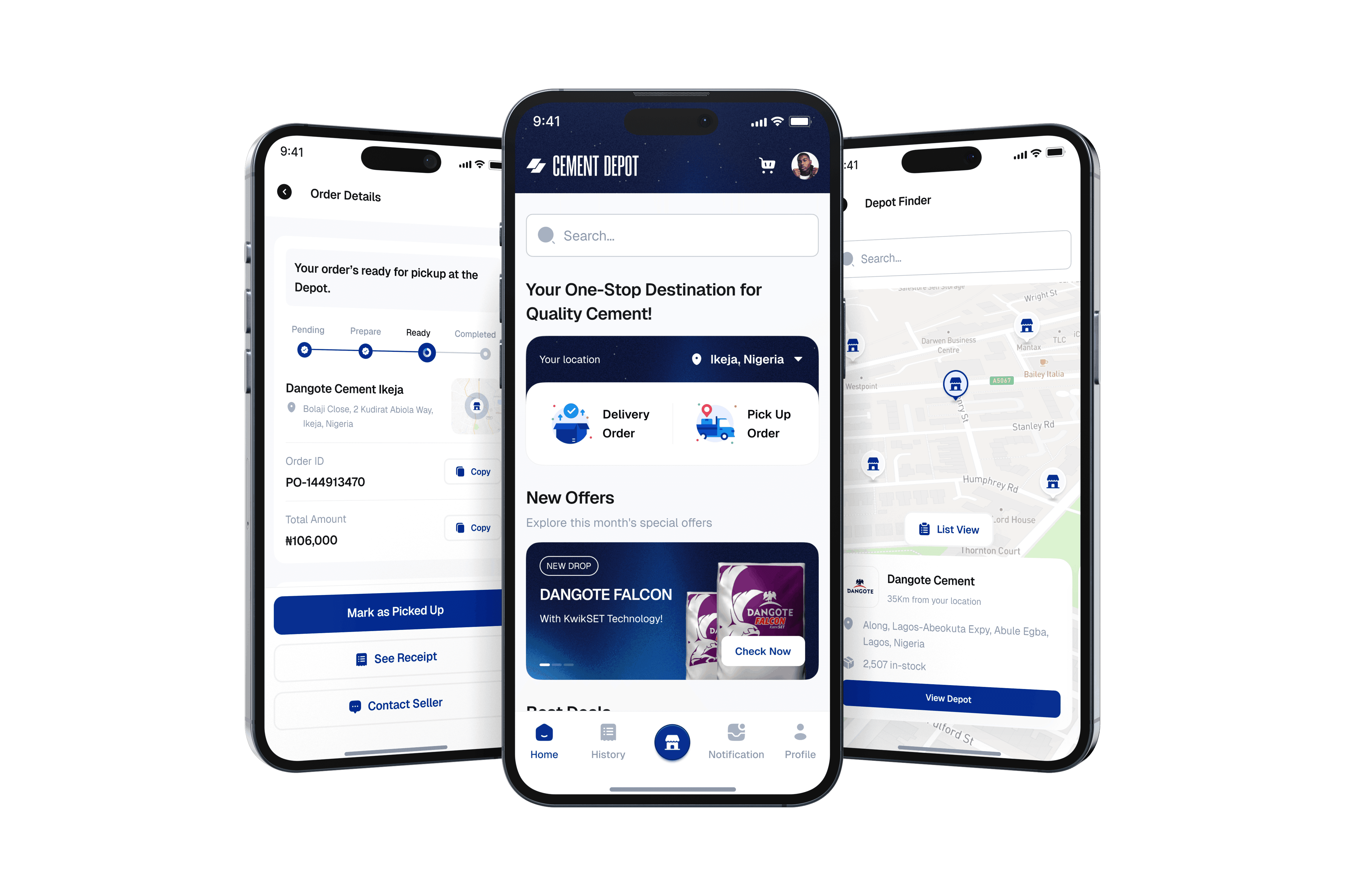 Cement Deopt e-Commerce Project