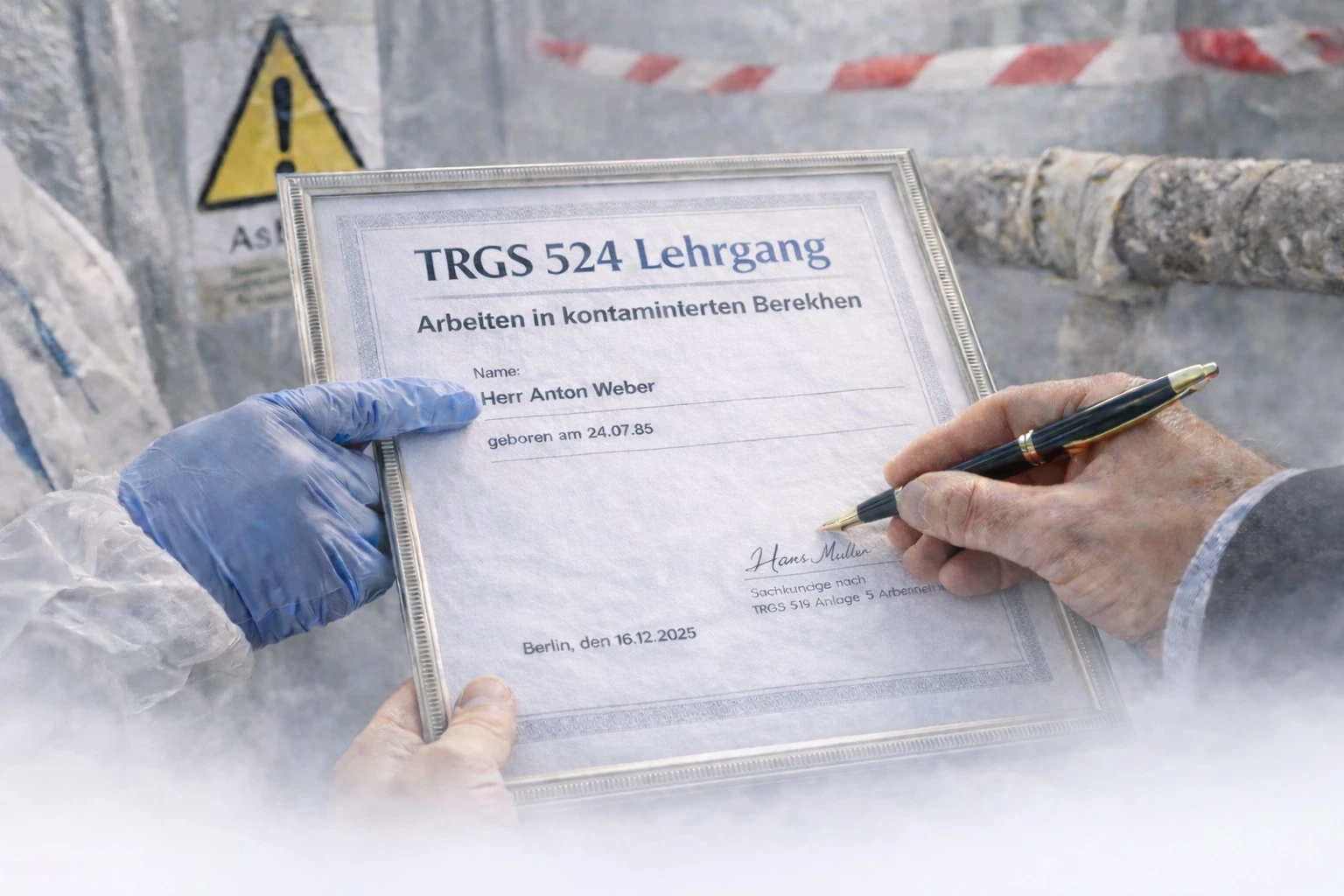 TRGS 524 Lehrgang