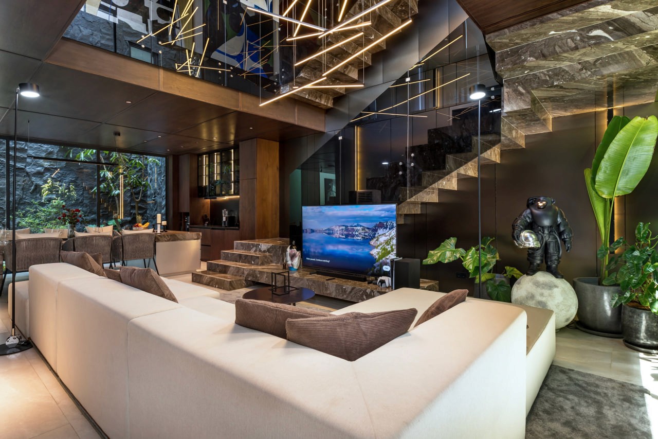 3-bedroom designer villa with rooftop in Canggu