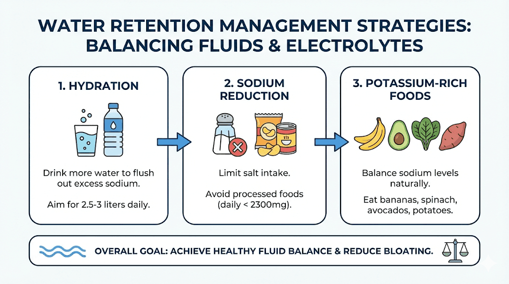 Managing ipamorelin water retention with diet and lifestyle strategies