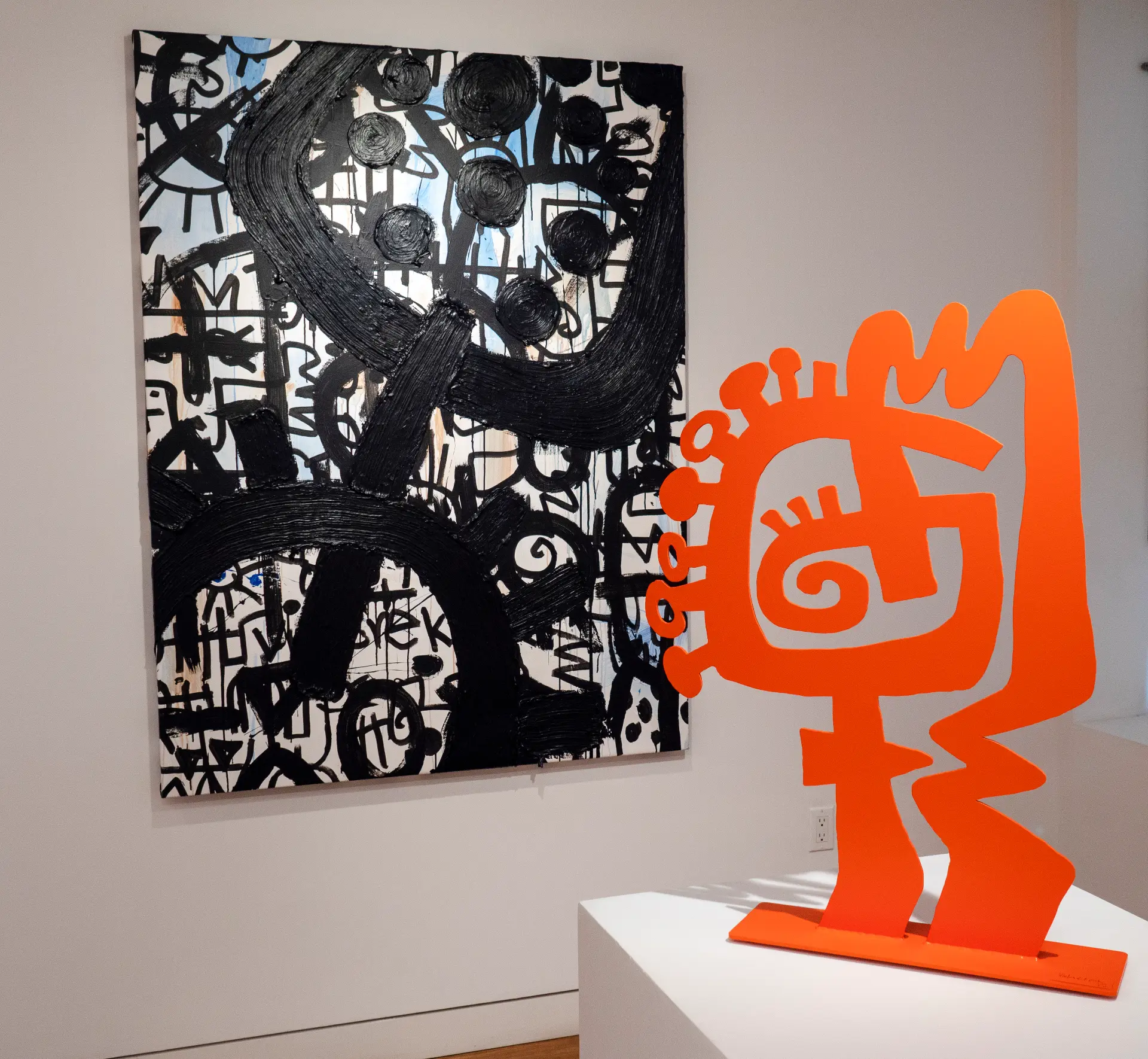 Woman Dancing in the Mirror,
c.2019,
edition of 8
powder coated steel
Size: (71cm x 92cm)