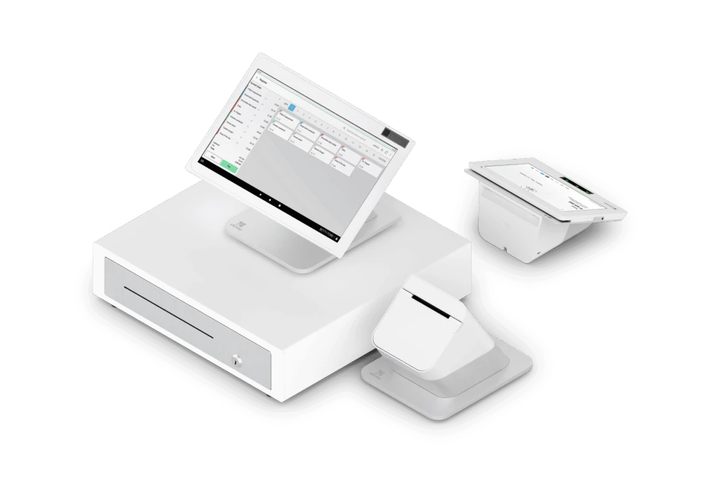 Point of sale station by clover