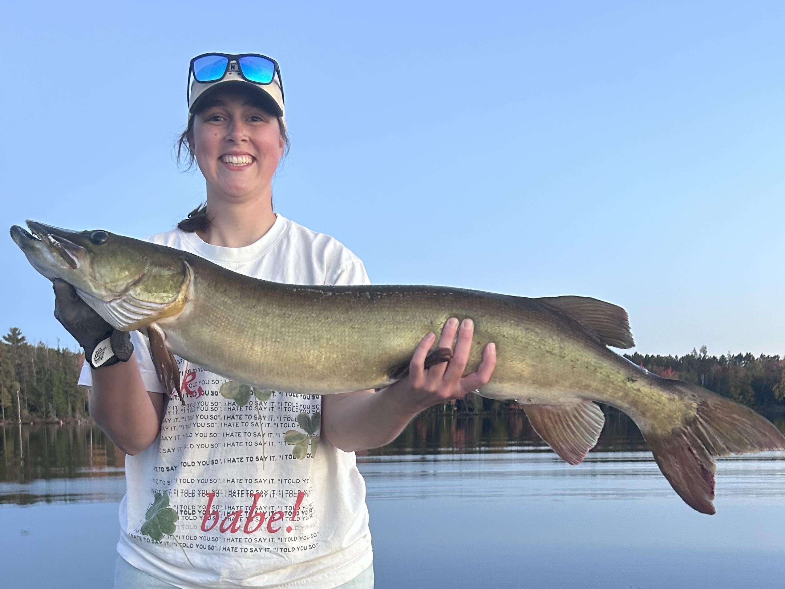 Another musky catch from the 3 for 3 trips