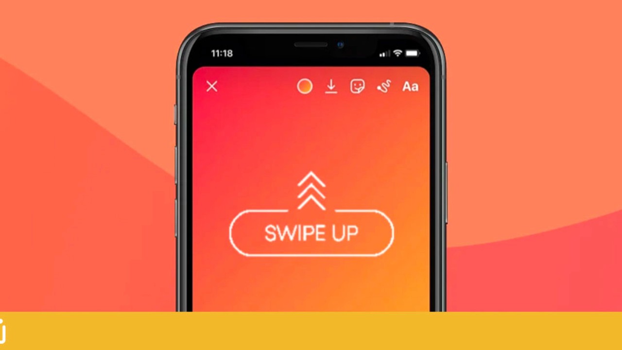 swipe up feature on Instagram