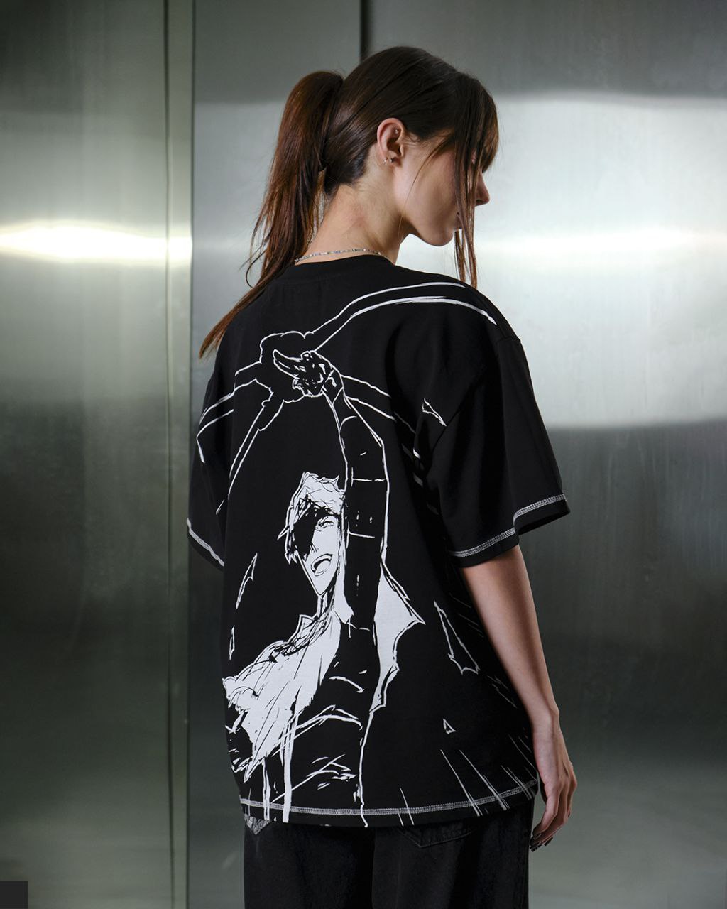 Divine Ascension / Sosuke Aizen Bleach Inspired Oversized Tee