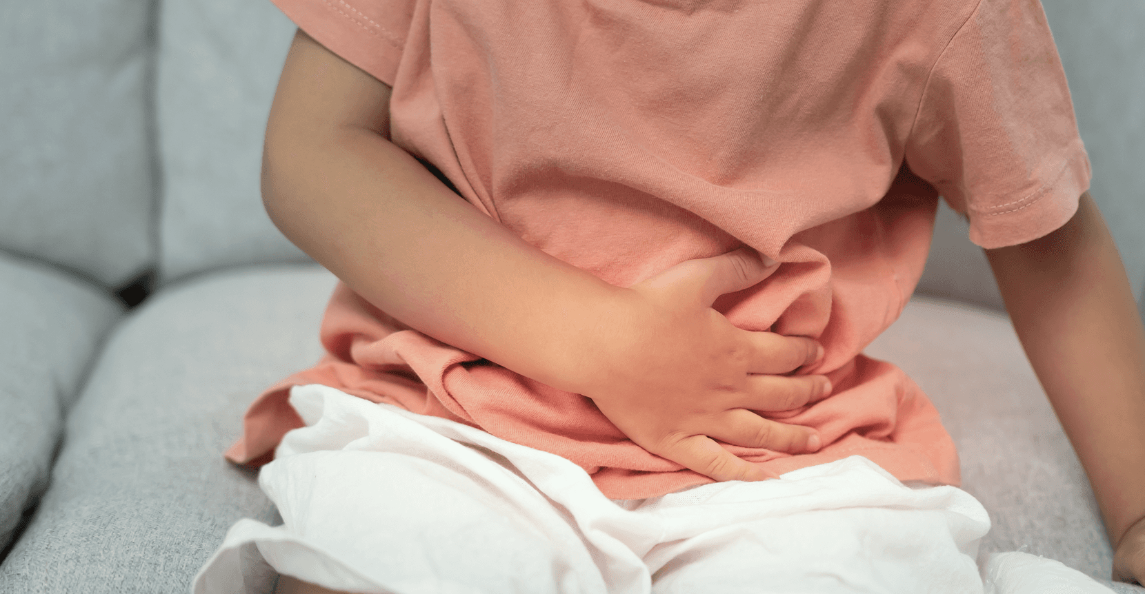 child with stomach pain
