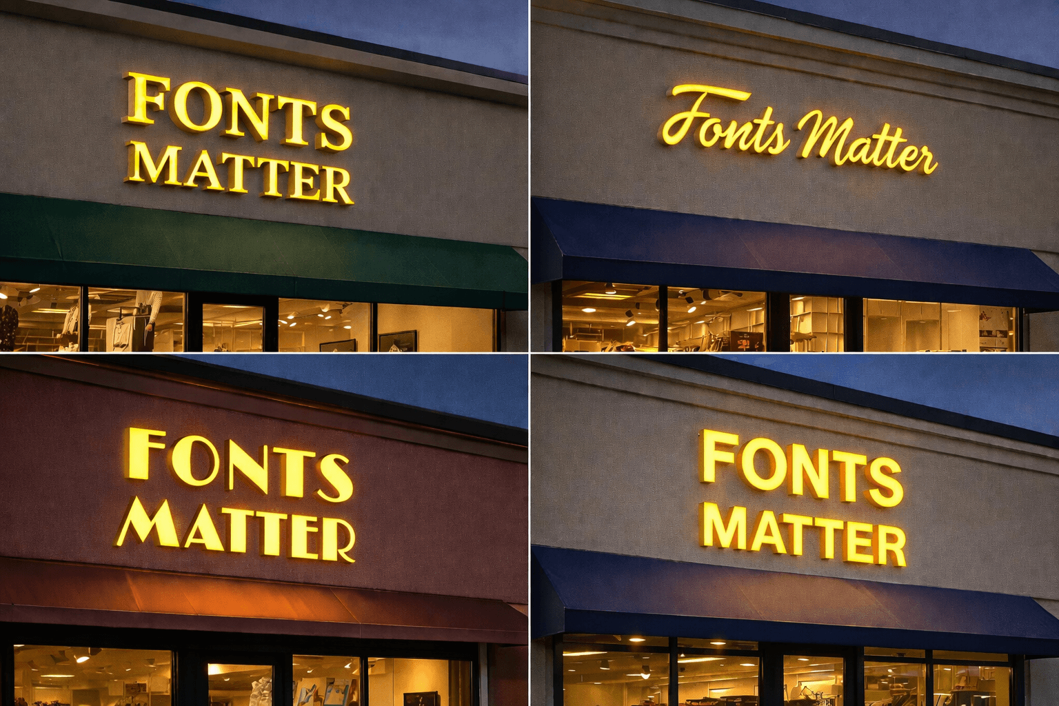 Fonts Matter