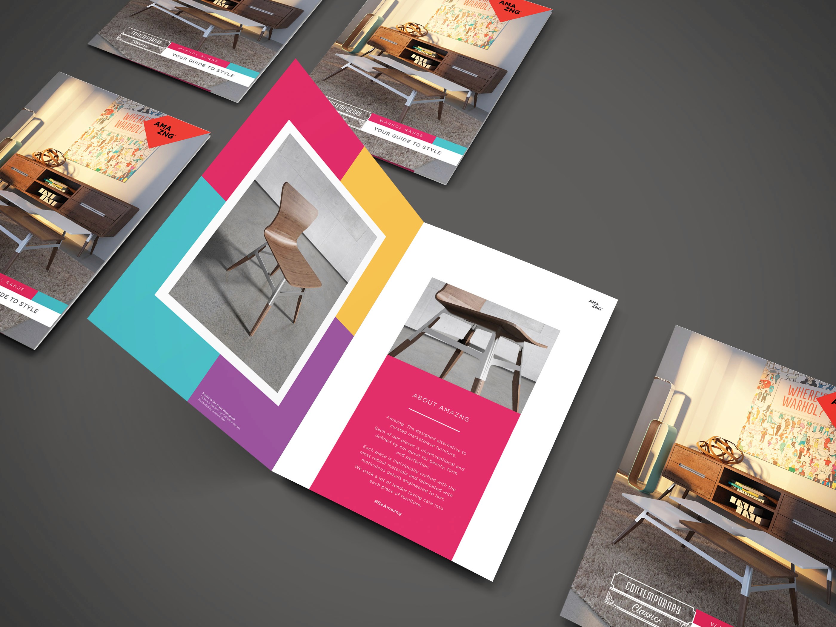 Amazng Furniture & Accessories | Digital-First Brand Identity for a premium Indian furniture brand